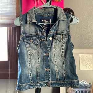 SILVER JEAN JACKET